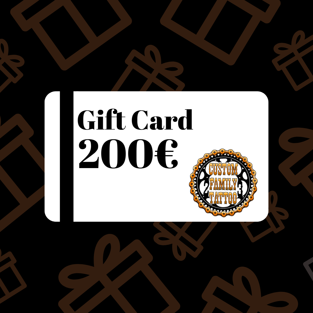 Custom Gift Card - Custom Family Tattoo