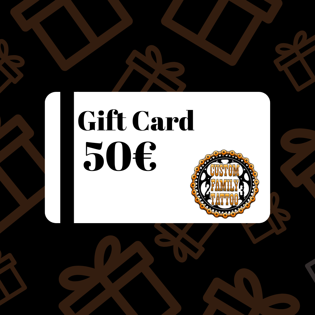Custom Gift Card - Custom Family Tattoo