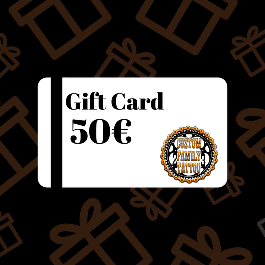 Custom Gift Card - Custom Family Tattoo